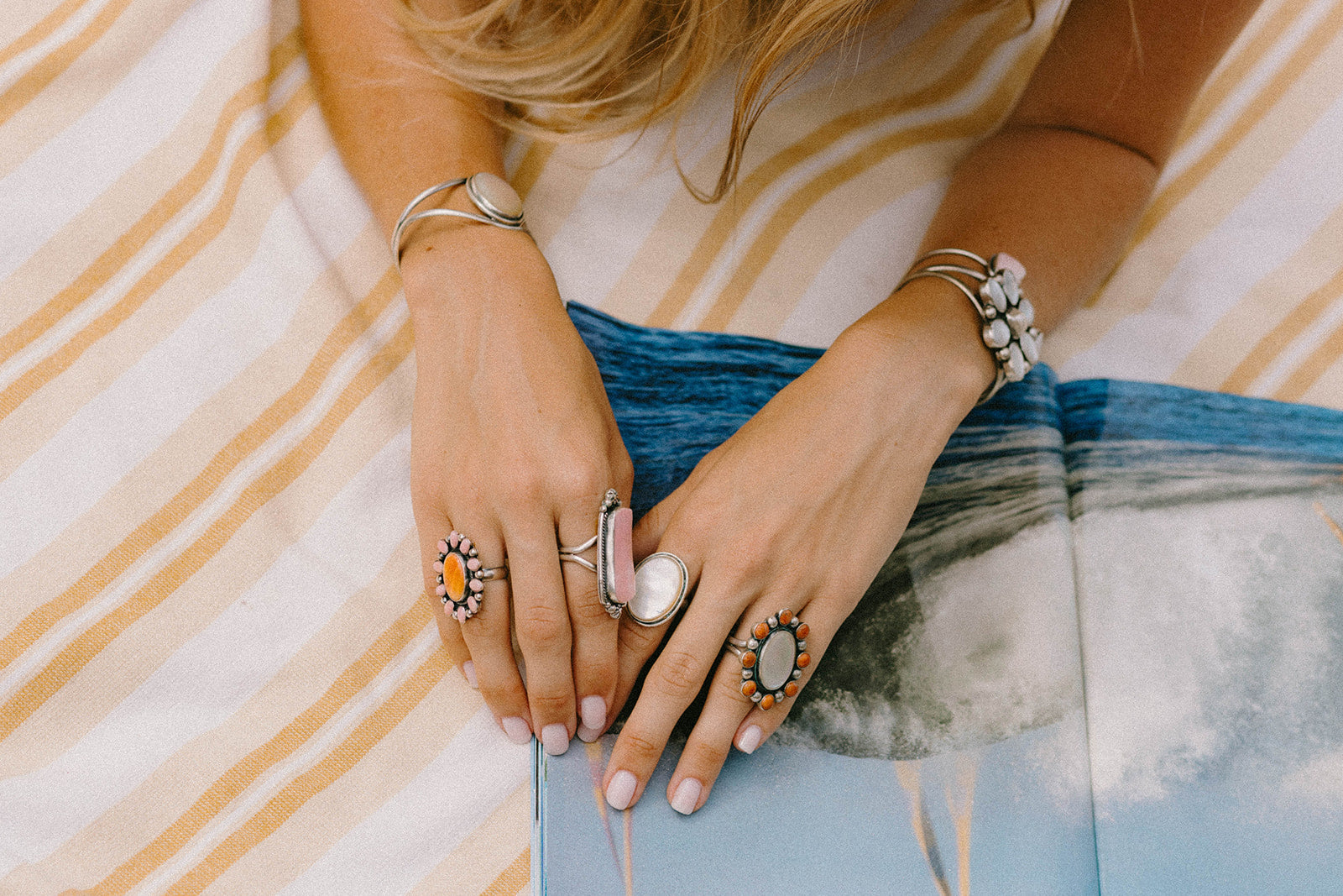 ハンドメイド ブロークンアロー/バリサイトリング14号 Broken Arrow Jewelry - Rings