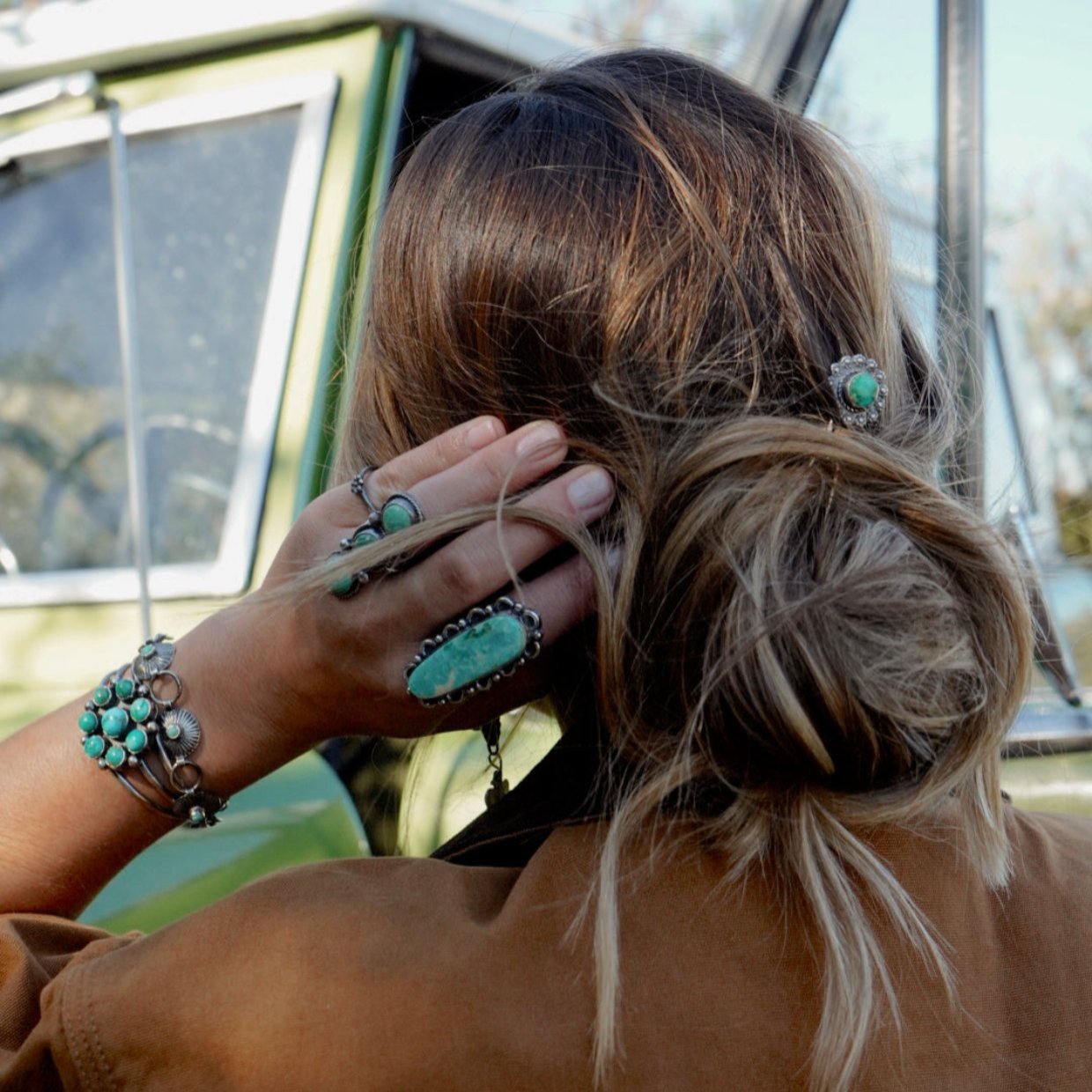 Flower Hair Pin MTO