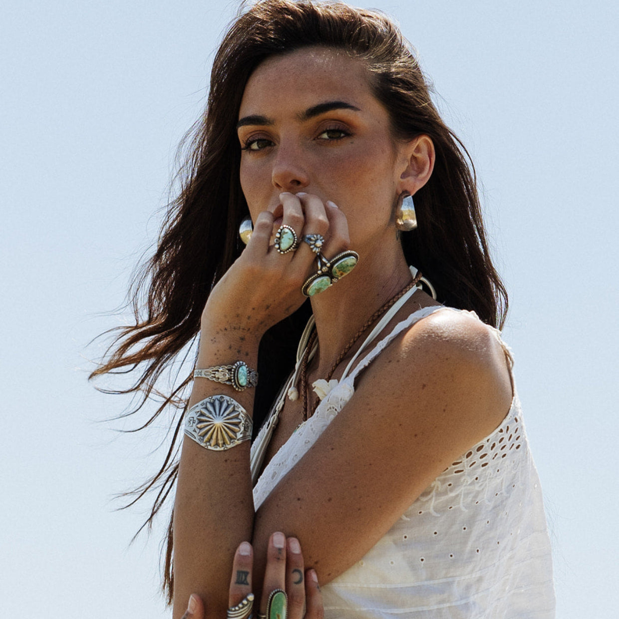 Silver Bell Earrings