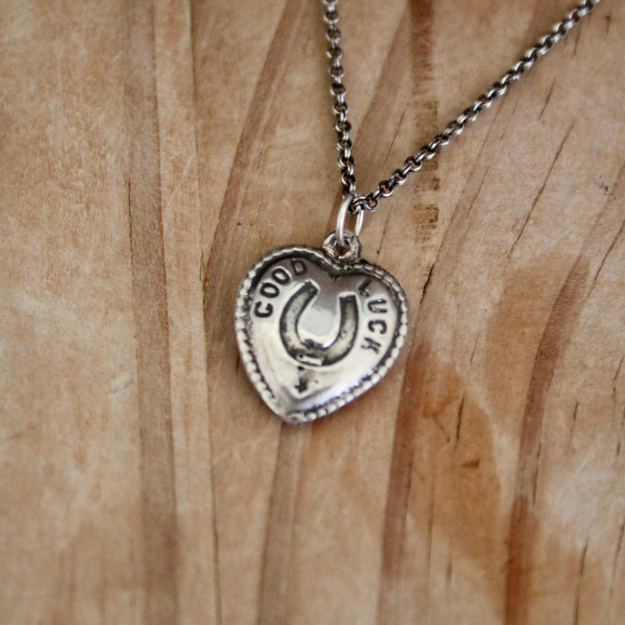 Good Luck Cowgirl Necklace