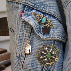 Western Skies Brooch