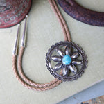 Load image into Gallery viewer, Flower Bolo Tie MTO
