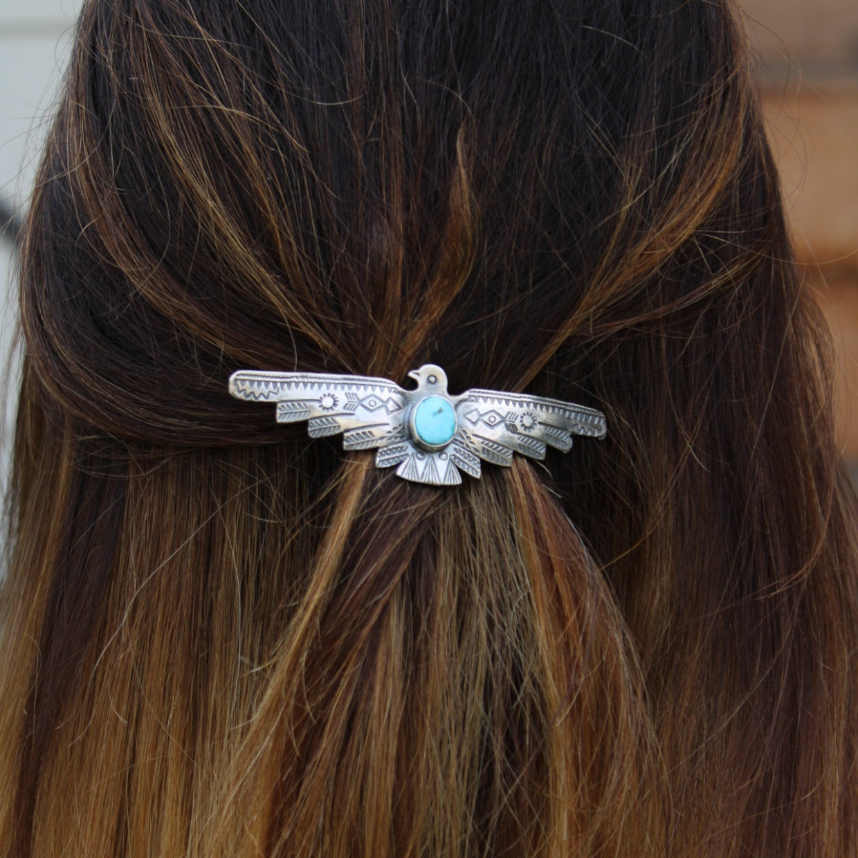 Thunder Bird Hair Barrette