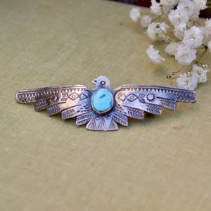 Thunder Bird Hair Barrette