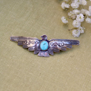 Thunder Bird Hair Barrette