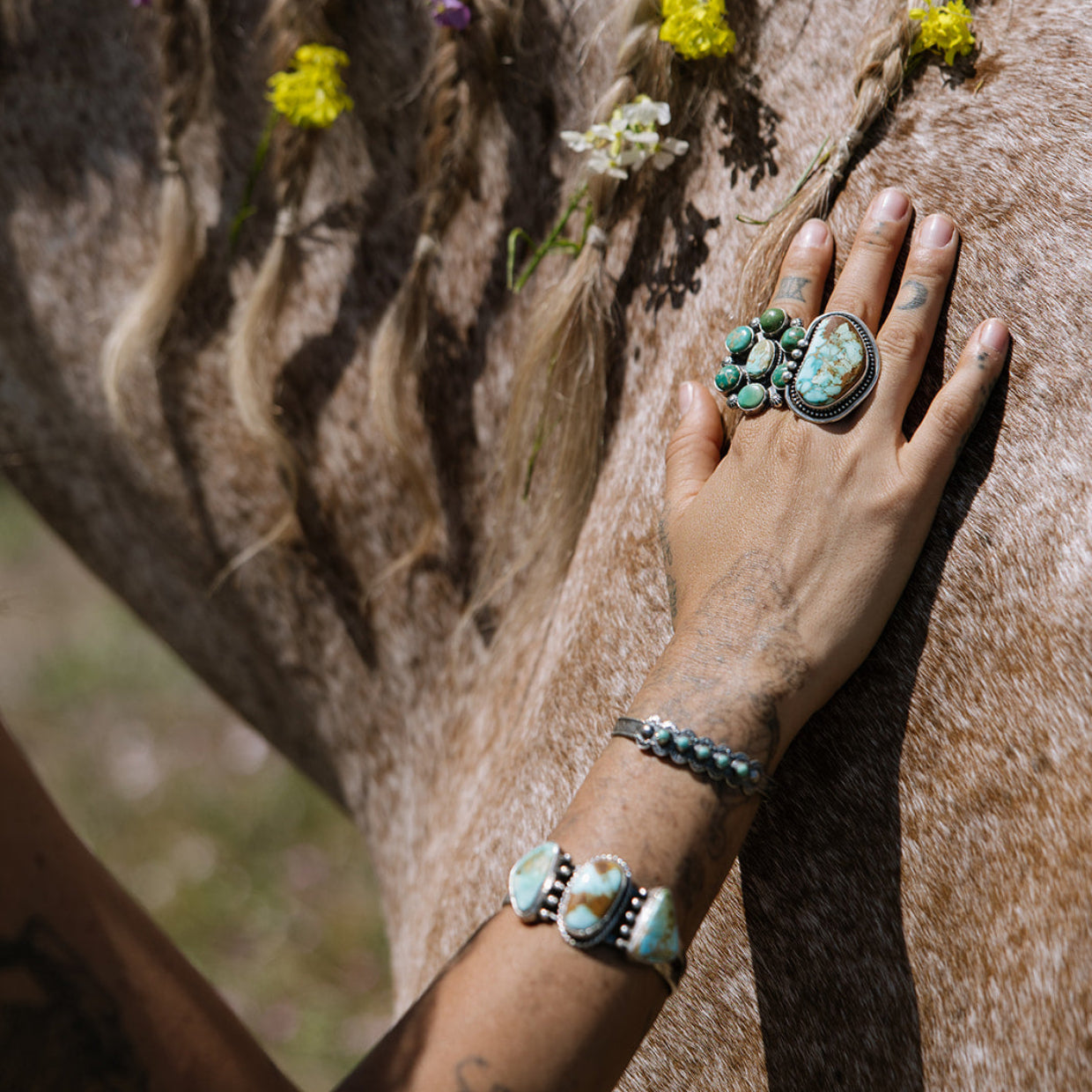 Blue Bandit Cuff