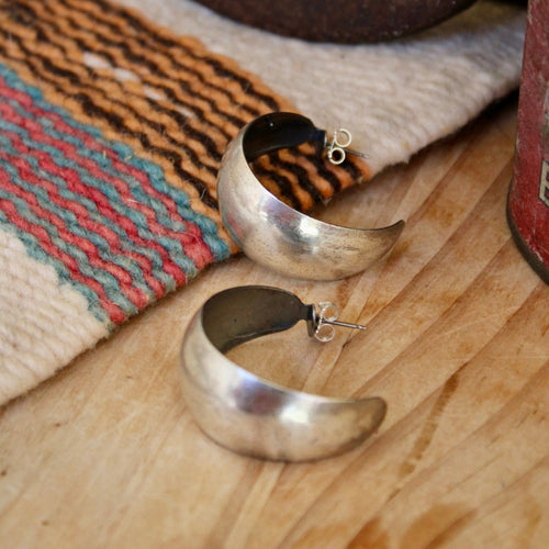 Silver Bell Earrings