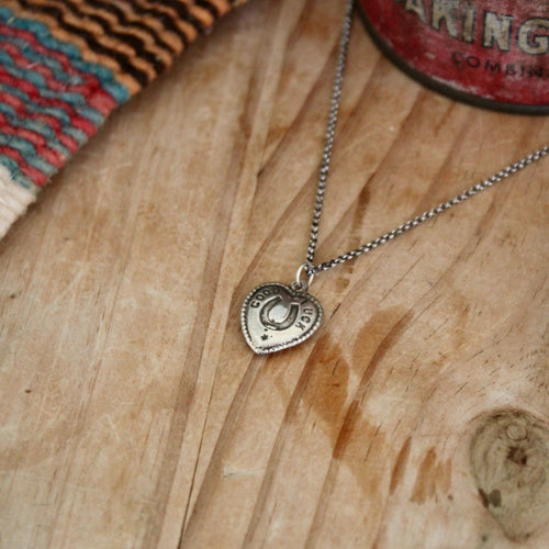 Good Luck Cowgirl Necklace