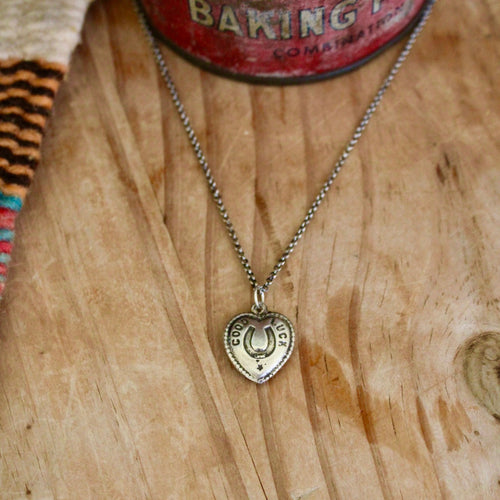 Good Luck Cowgirl Necklace