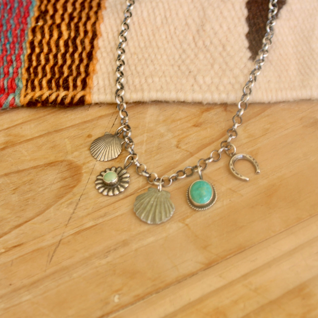Sea Shore Charm Necklace