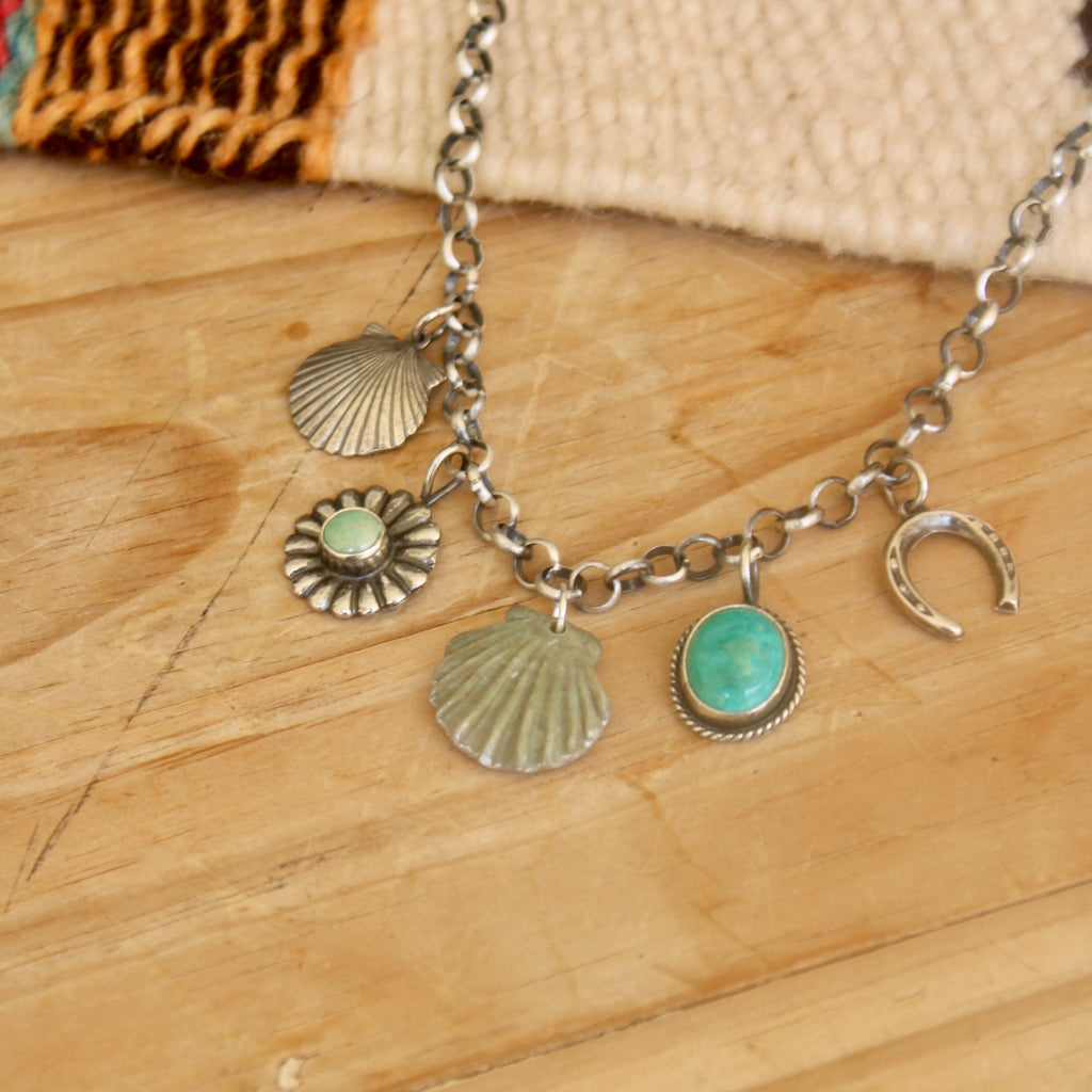 Sea Shore Charm Necklace