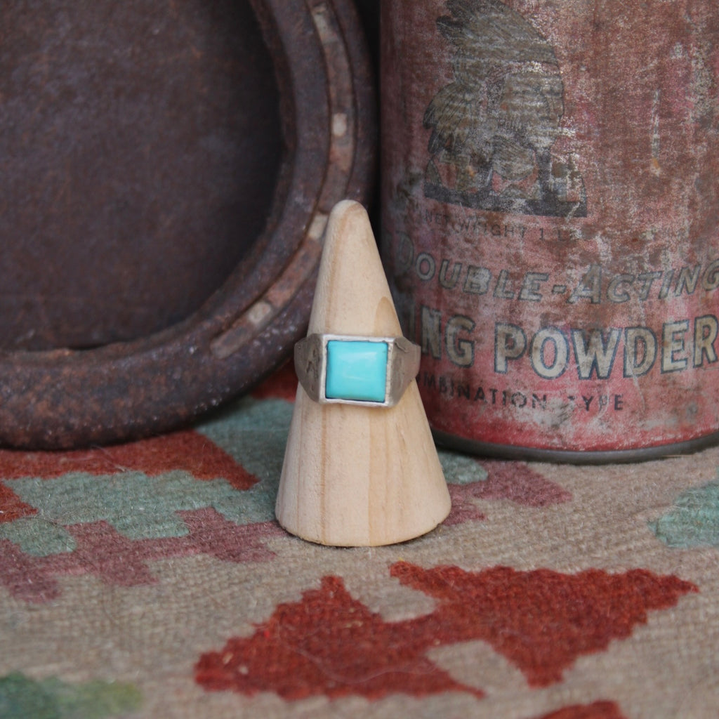 Turquoise Signet Ring