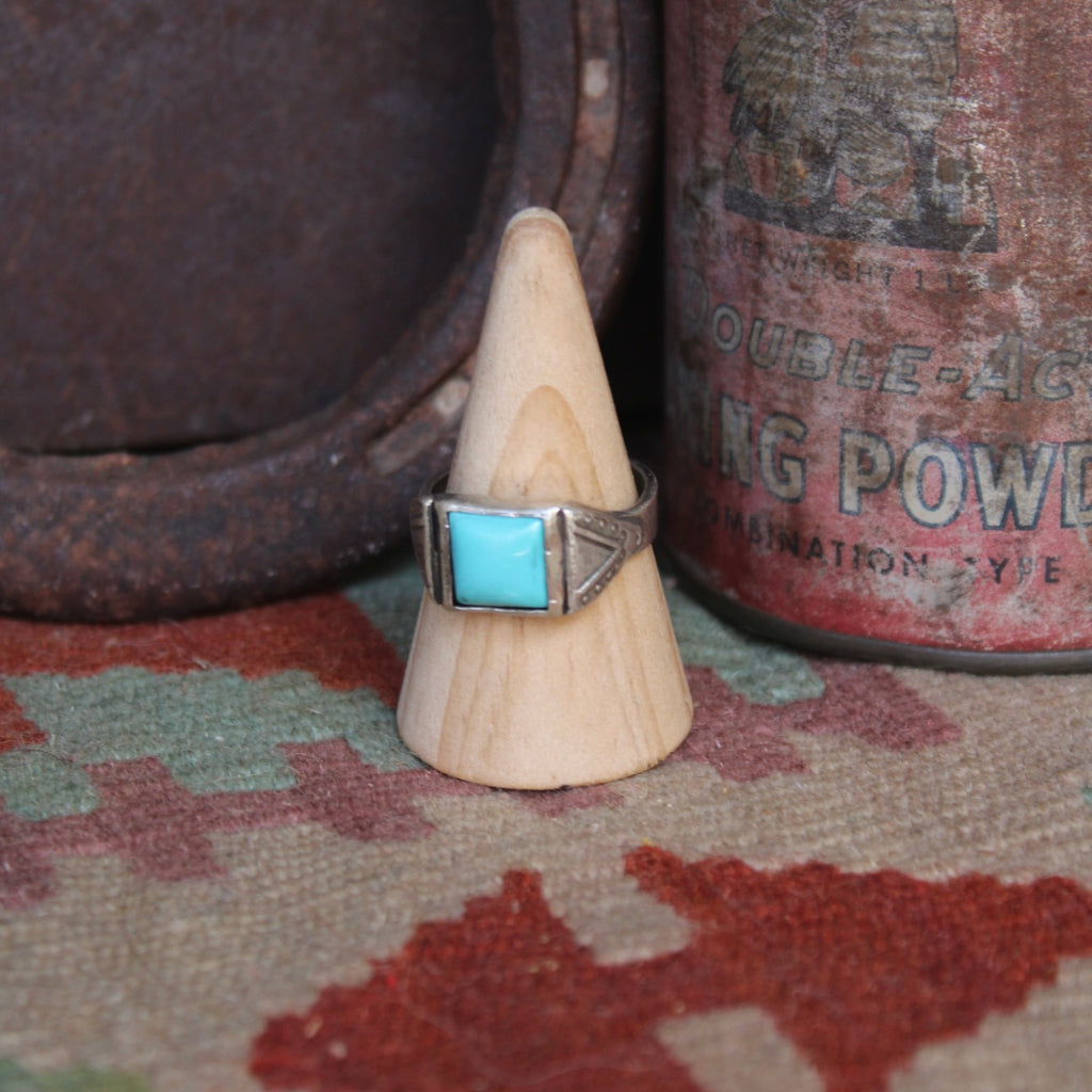 Turquoise Signet Ring