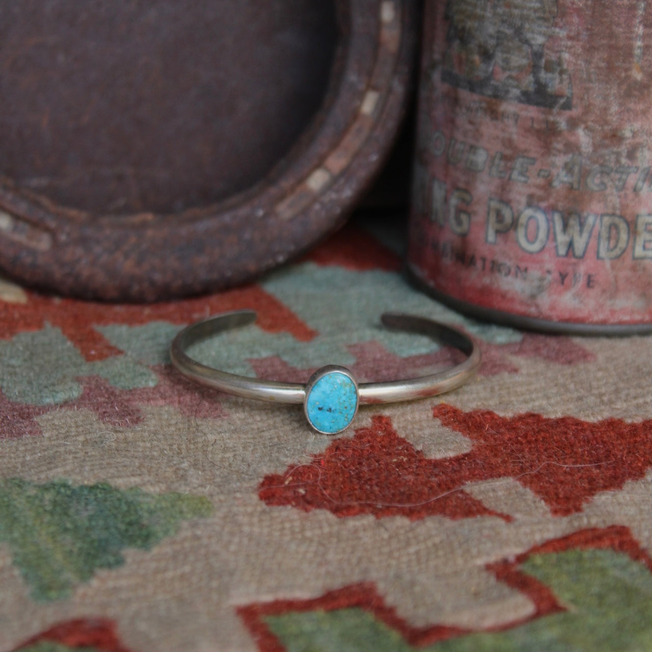 Blue Turquoise Stacker Cuff