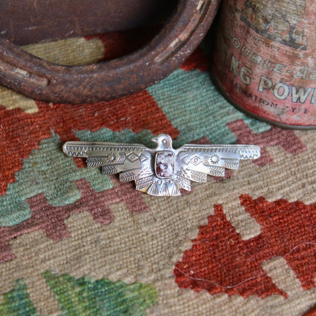 Thunderbird Wild Horse Hair Barrette