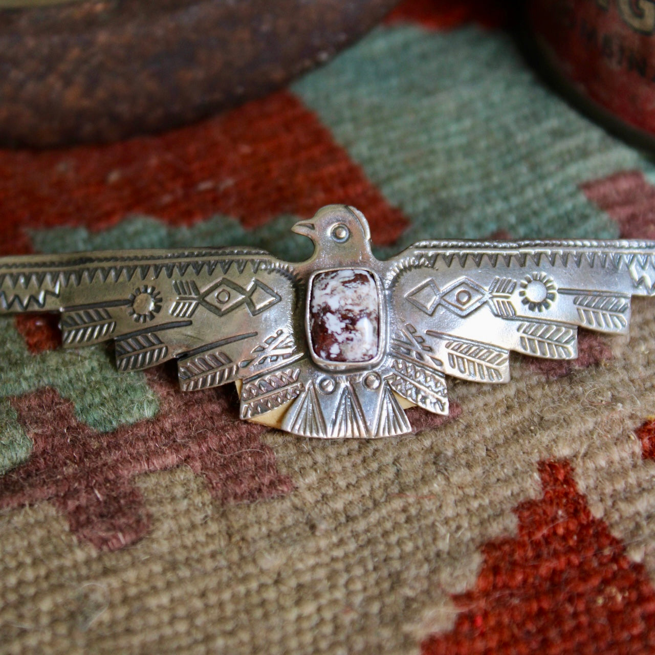 Thunderbird Wild Horse Hair Barrette