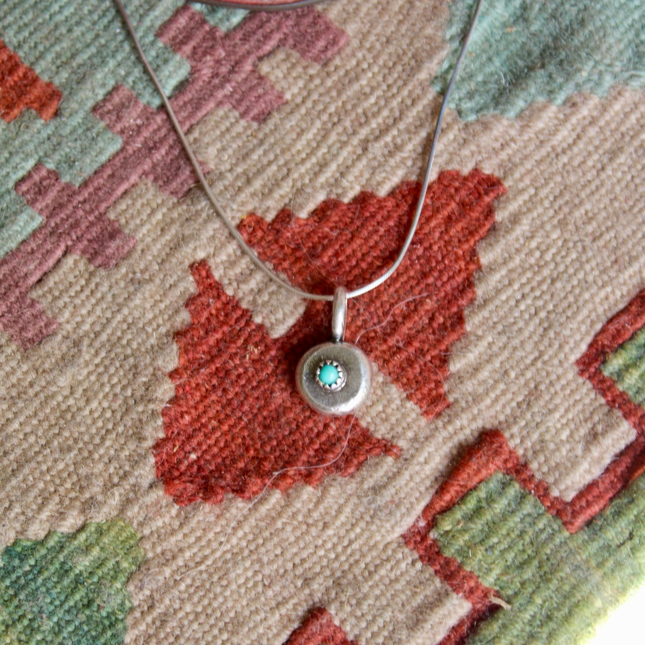 Turquoise Seeing Eye Necklace