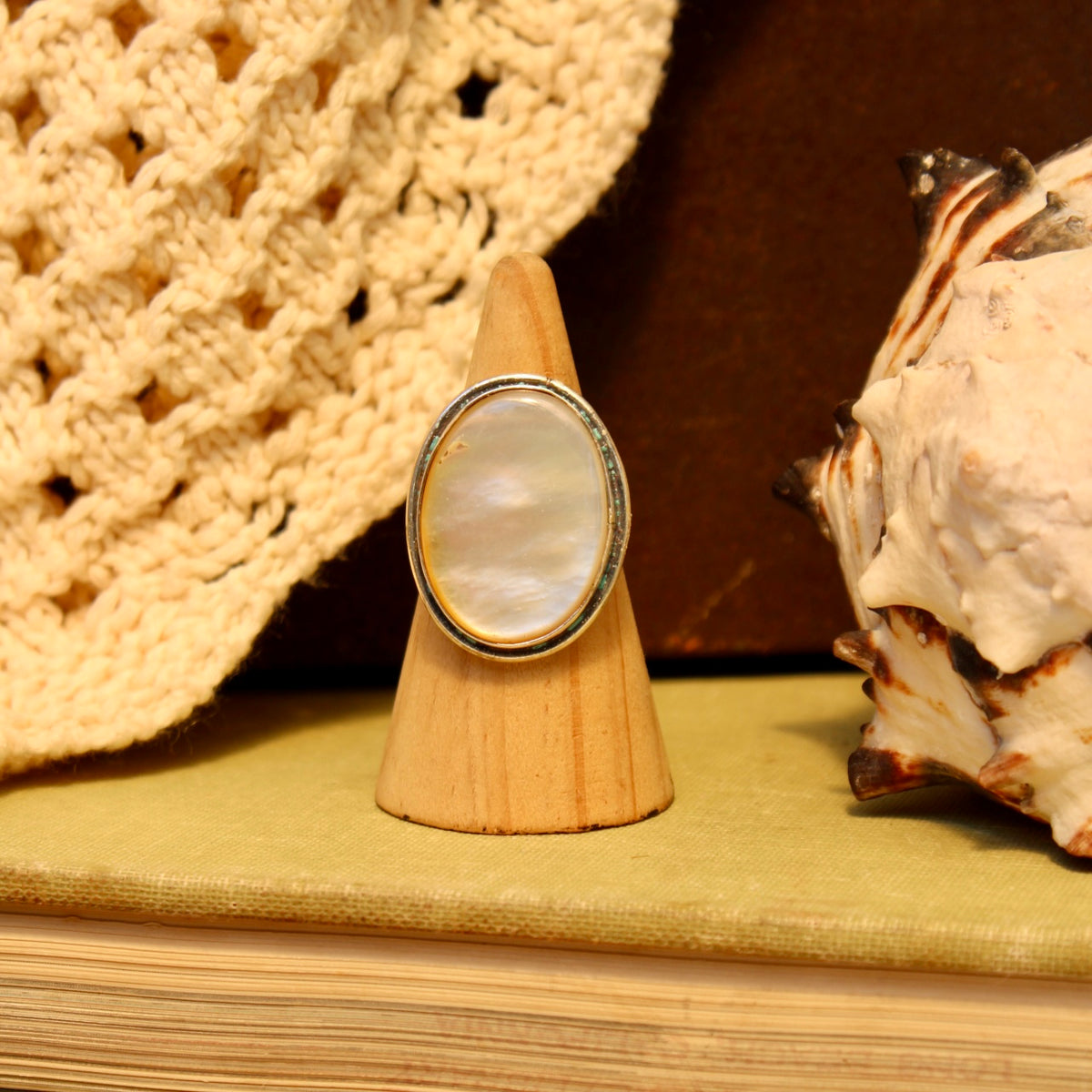 Mother Of Pearl Ring
