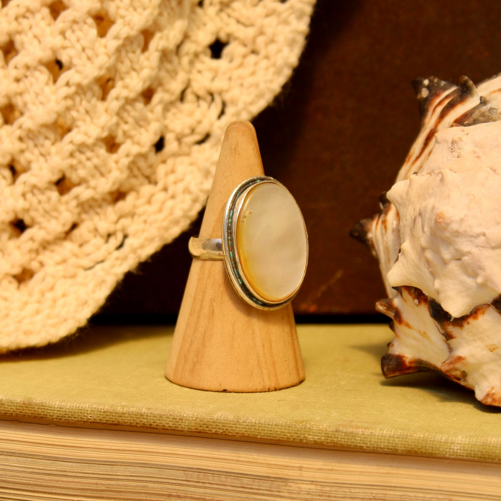 Mother Of Pearl Ring