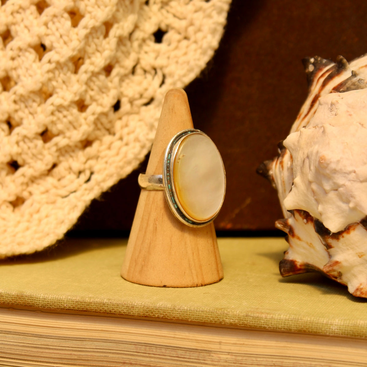 Mother Of Pearl Ring