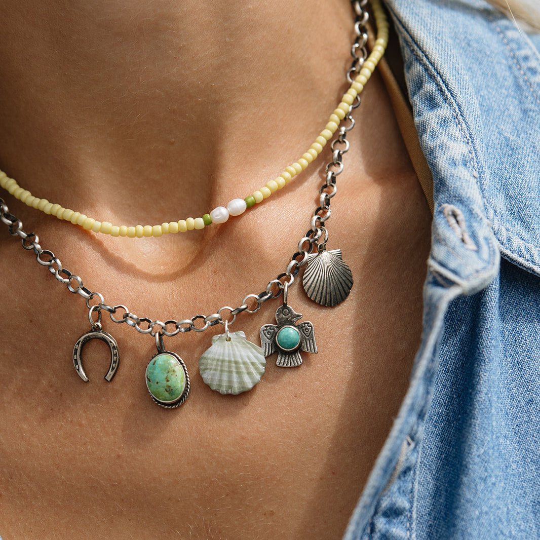 Crystal Cove Charm Necklace