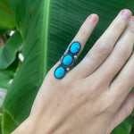 Load image into Gallery viewer, Triple Stone Ring ~ Four
