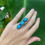 Load image into Gallery viewer, Triple Stone Ring ~ One
