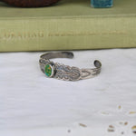 Load image into Gallery viewer, Green Arrowhead Cuff
