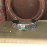 Load image into Gallery viewer, Blue Mens Story Teller Cuff
