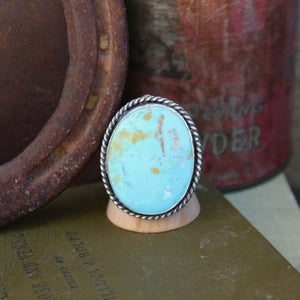 Blue Statement Ring