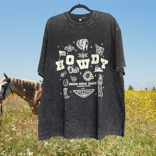 Black HOWDY T-Shirt