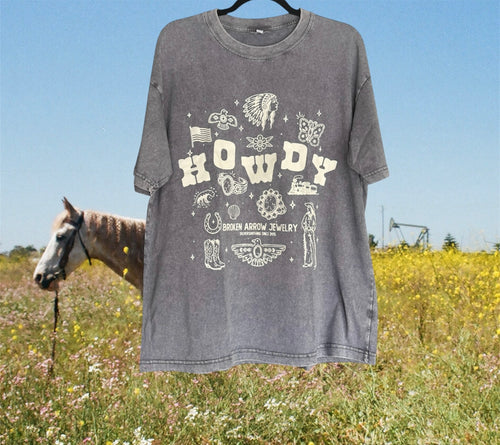 Grey HOWDY T-Shirt