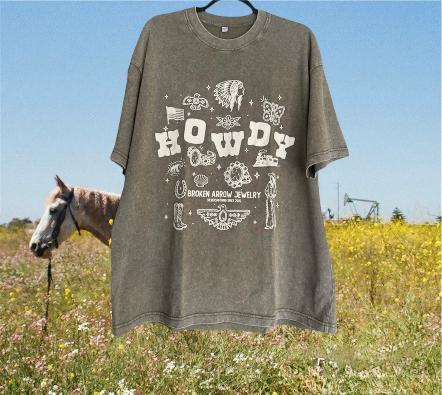 Green HOWDY T-Shirt