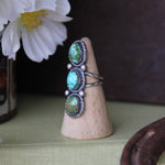 Load image into Gallery viewer, Triple Stone Ring #3

