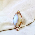 Load image into Gallery viewer, Red Banded Agate Ring #4
