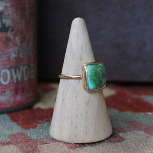 Gold-Filled Sonoran Gold Square Ring